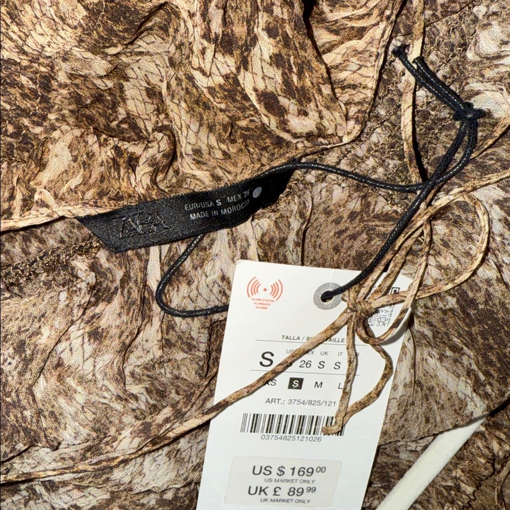 Zara Collection Printed Halter Dress, - Picture 14 of 17